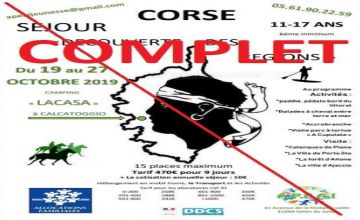 Séjour Corse (COMPLET)
